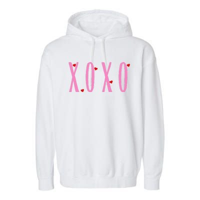 Valentine's Days, XOXOs For Women Garment-Dyed Fleece Hoodie