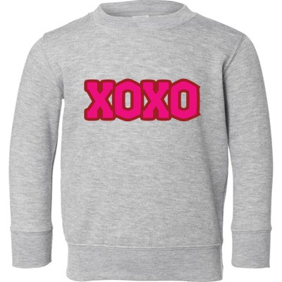 Valentines Day Xoxo Valentines Toddler Sweatshirt