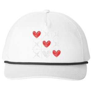 Valentines Day Xoxo Snapback Five-Panel Rope Hat