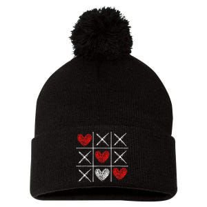 Valentines Day Xoxo Pom Pom 12in Knit Beanie