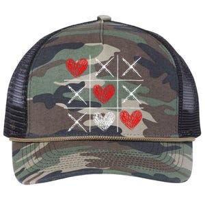 Valentines Day Xoxo Retro Rope Trucker Hat Cap