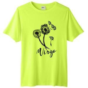 Virgo Dandelion Zodiac Sign Floral Horoscope Gift Tall Fusion ChromaSoft Performance T-Shirt