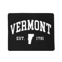 Vermont Est 1791 Distressed Worn Design Classic Mousepad