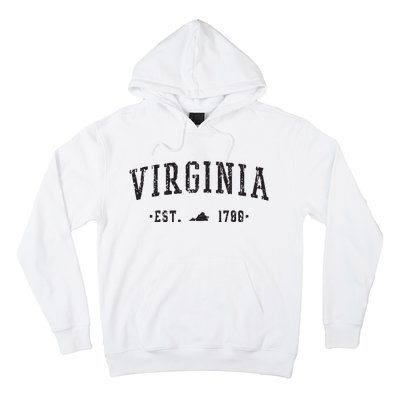 Virginia Est 1788 State Of Virginia Gift Hoodie