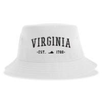 Virginia Est 1788 State Of Virginia Gift Sustainable Bucket Hat