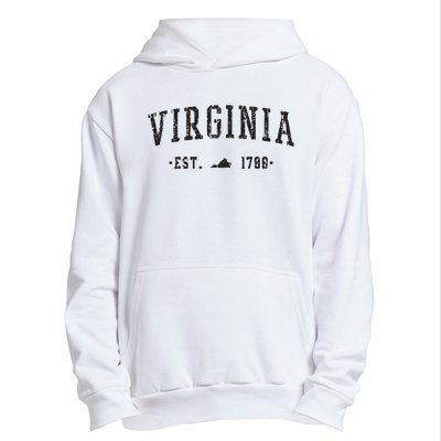 Virginia Est 1788 State Of Virginia Gift Urban Pullover Hoodie