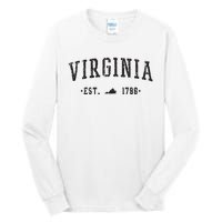 Virginia Est 1788 State Of Virginia Gift Tall Long Sleeve T-Shirt