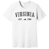 Virginia Est 1788 State Of Virginia Gift Premium T-Shirt