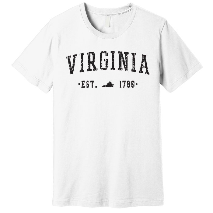 Virginia Est 1788 State Of Virginia Gift Premium T-Shirt