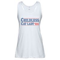 Voting Election 2024 Childless Cat Lady Voting Election 2024 Usa Ladies Essential Flowy Tank