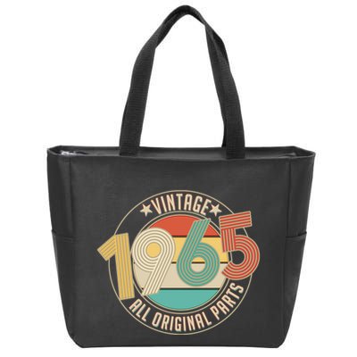 Vintage Emblem All Original Parts 1965 60th Birthday Zip Tote Bag