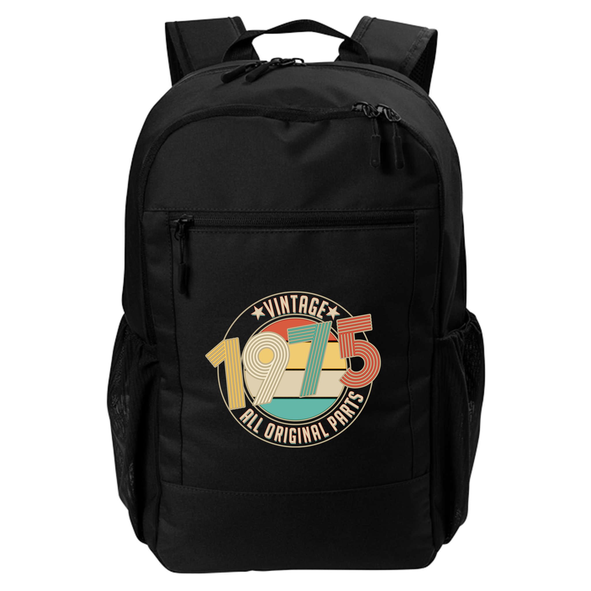 Vintage Emblem All Original Parts 1975 50th Birthday Backpack