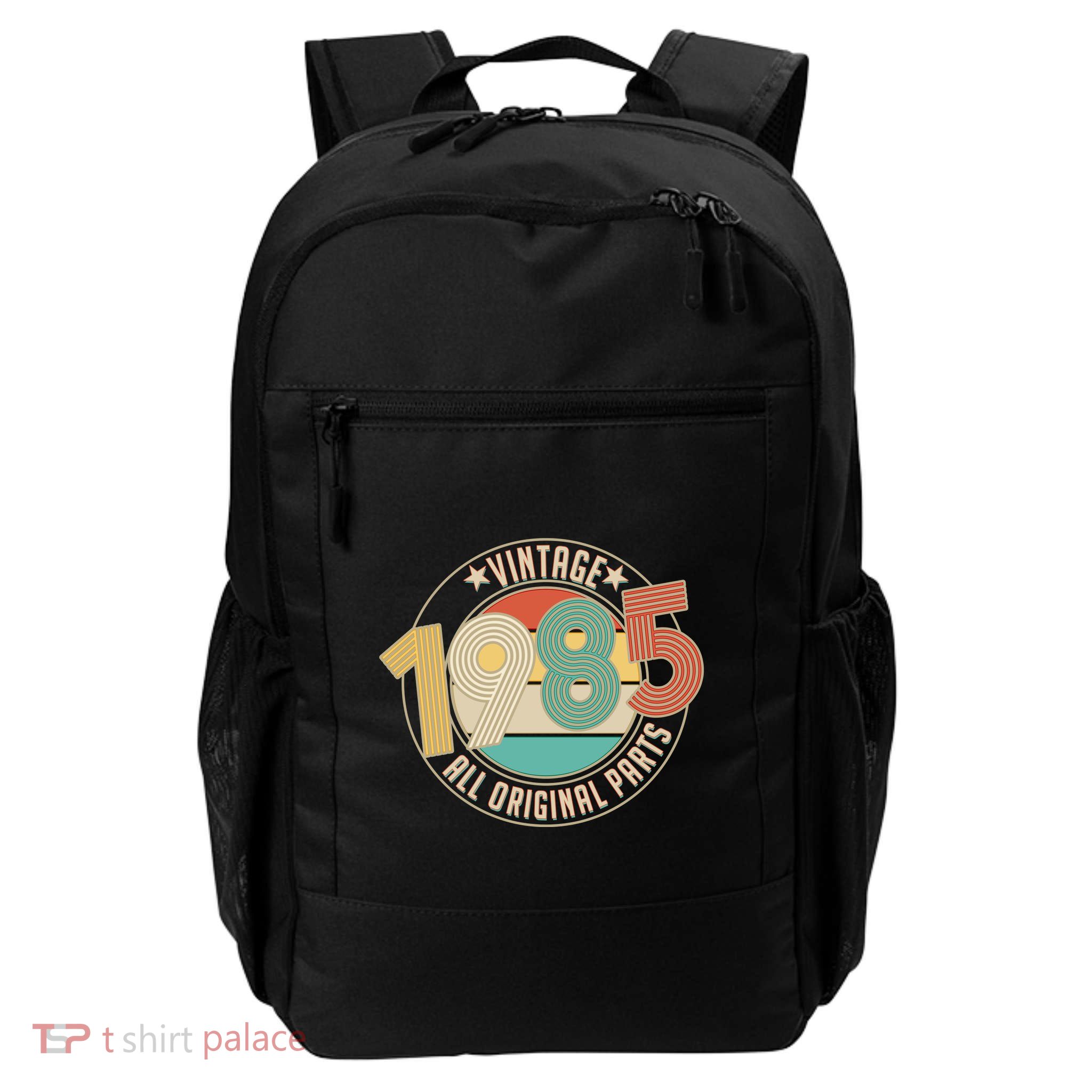 Vintage Emblem All Original Parts 1985 40th Birthday Backpack