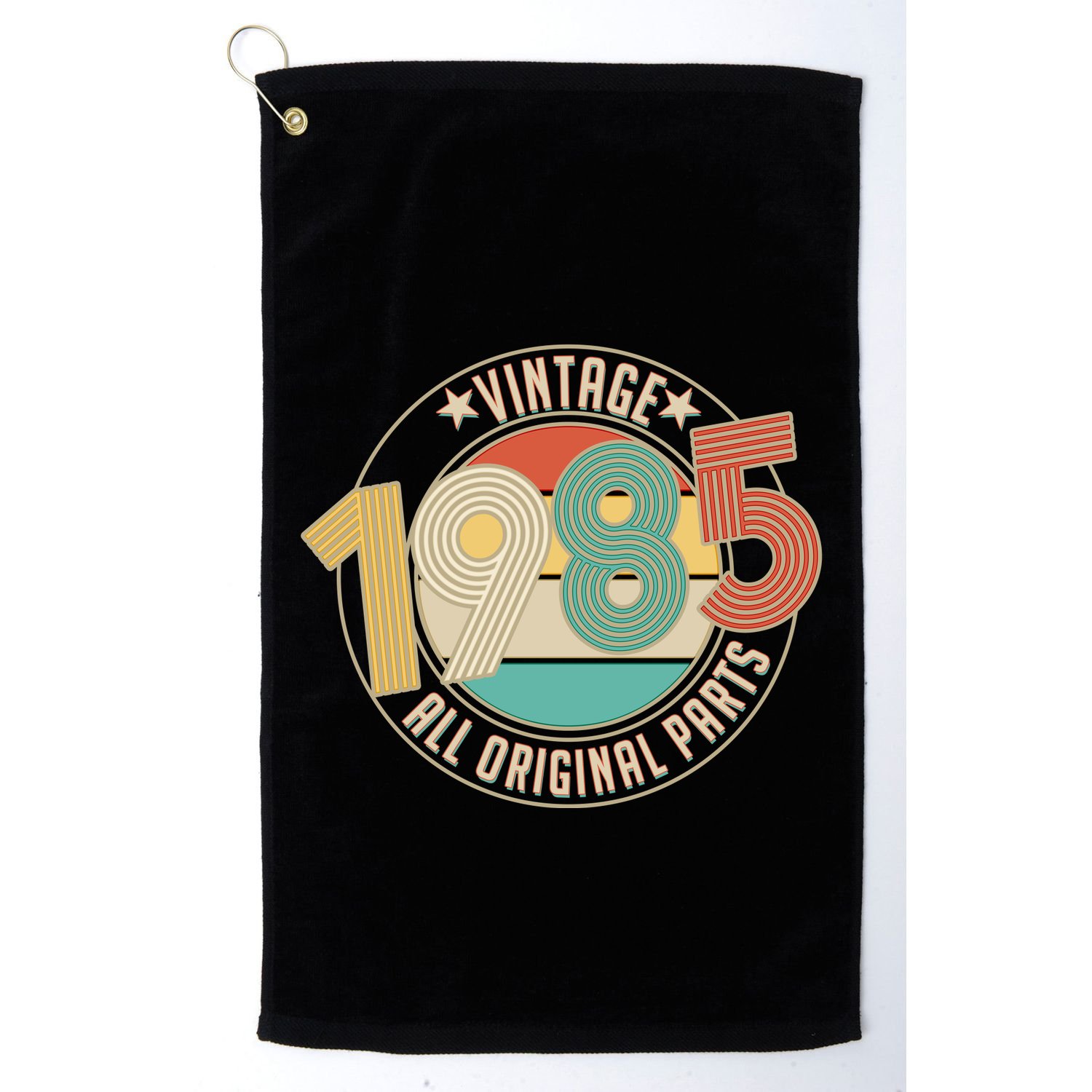 Vintage Emblem All Original Parts 1985 40th Birthday Golf Towel