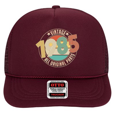 Vintage Emblem All Original Parts 1985 40th Birthday Trucker Hat