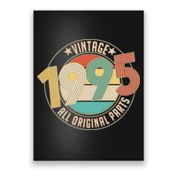 Vintage Emblem All Original Parts 1995 30th Birthday Poster