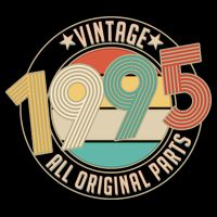 Vintage Emblem All Original Parts 1995 30th Birthday Poster
