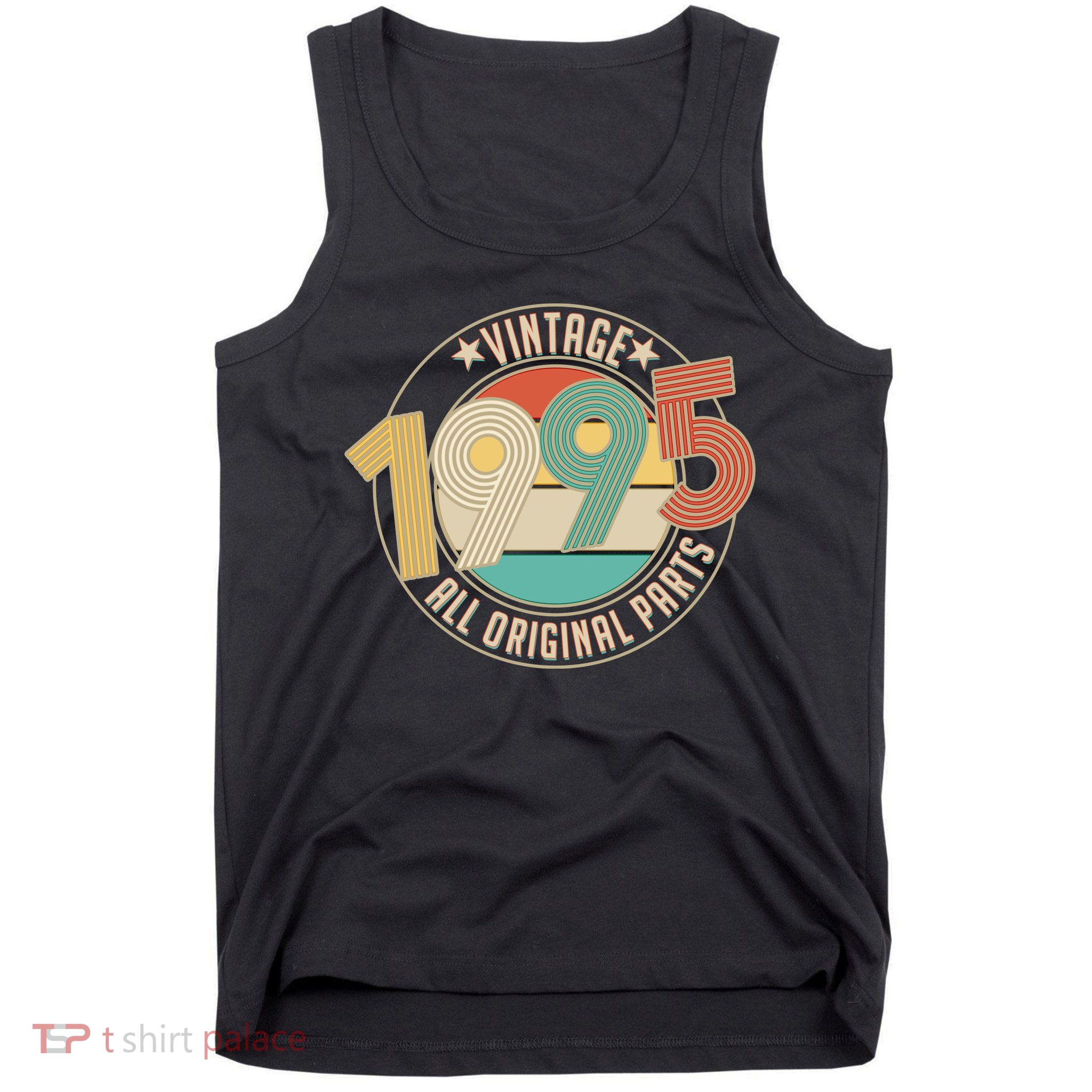 Vintage Emblem All Original Parts 1995 30th Birthday Tank Top