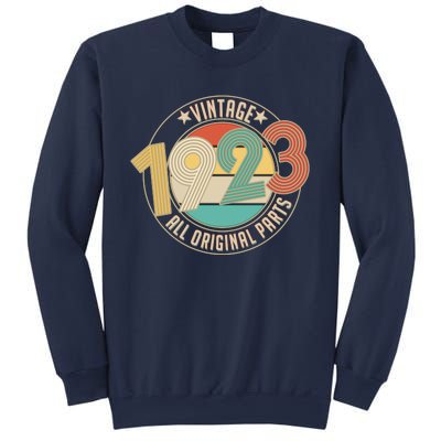 Vintage Emblem All Original Parts 1923 100th Birthday Sweatshirt