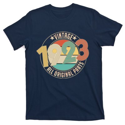 Vintage Emblem All Original Parts 1923 100th Birthday T-Shirt