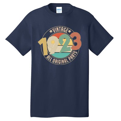 Vintage Emblem All Original Parts 1923 100th Birthday Tall T-Shirt