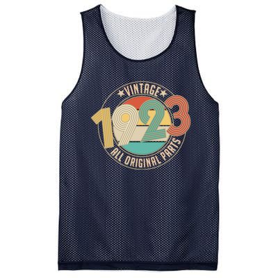 Vintage Emblem All Original Parts 1923 100th Birthday Mesh Reversible Basketball Jersey Tank