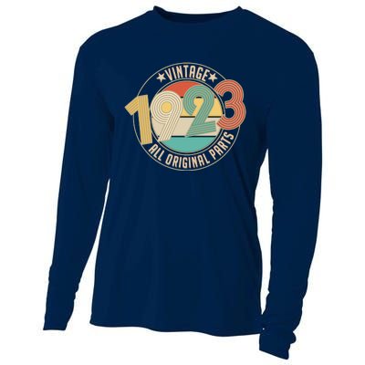 Vintage Emblem All Original Parts 1923 100th Birthday Cooling Performance Long Sleeve Crew