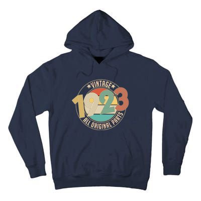 Vintage Emblem All Original Parts 1923 100th Birthday Tall Hoodie