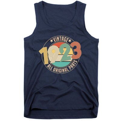 Vintage Emblem All Original Parts 1923 100th Birthday Tank Top