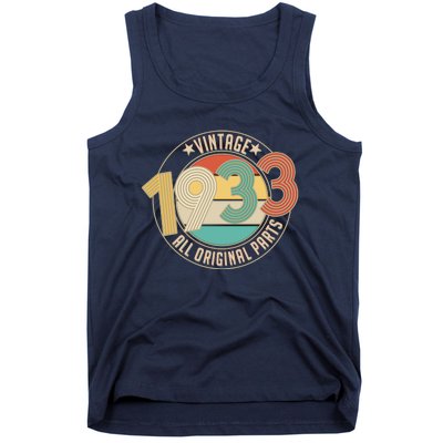 Vintage Emblem All Original Parts 1933 90th Birthday Tank Top