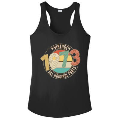 Vintage Emblem All Original Parts 1973 50th Birthday Ladies PosiCharge Competitor Racerback Tank