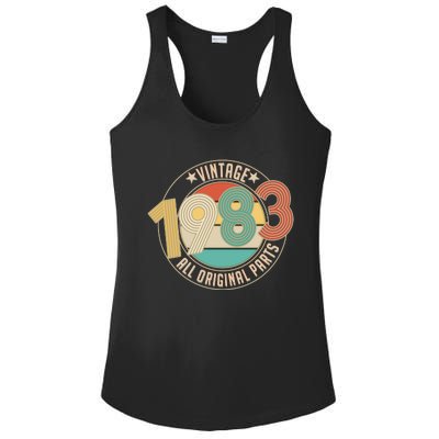 Vintage Emblem All Original Parts 1983 40th Birthday Ladies PosiCharge Competitor Racerback Tank