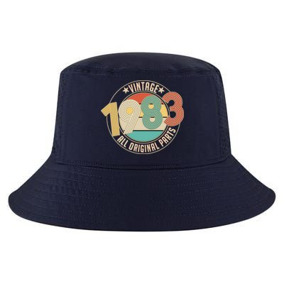 Vintage Emblem All Original Parts 1983 40th Birthday Cool Comfort Performance Bucket Hat