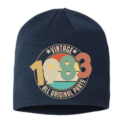 Vintage Emblem All Original Parts 1983 40th Birthday Sustainable Beanie