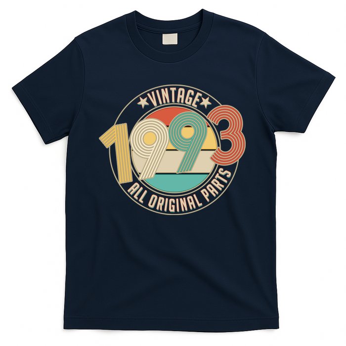 Vintage Emblem All Original Parts 1993 30th Birthday T-Shirt
