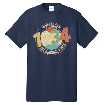 Vintage Emblem All Original Parts 1934 90th Birthday Tall T-Shirt