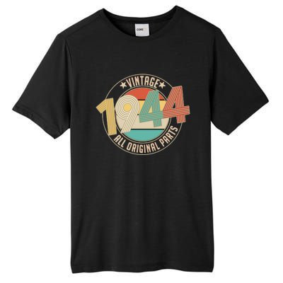 Vintage Emblem All Original Parts 1944 80th Birthday Tall Fusion ChromaSoft Performance T-Shirt