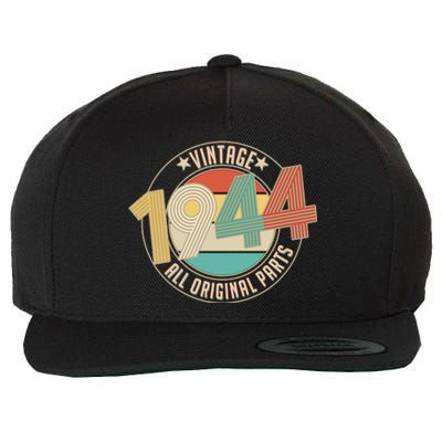 Vintage Emblem All Original Parts 1944 80th Birthday Wool Snapback Cap