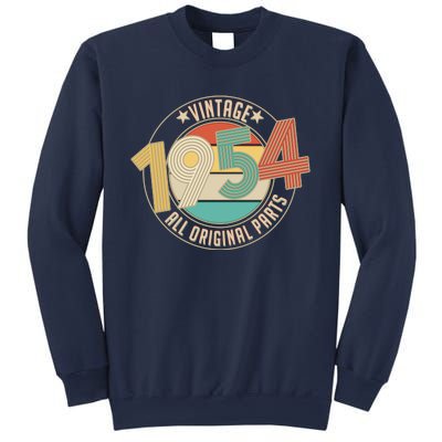 Vintage Emblem All Original Parts 1954 70th Birthday Sweatshirt