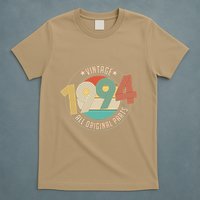 Vintage Emblem All Original Parts 1994 30th Birthday T-Shirt