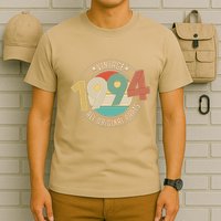 Vintage Emblem All Original Parts 1994 30th Birthday T-Shirt