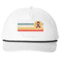 Vintage Epilepsy Awareness Snapback Five-Panel Rope Hat