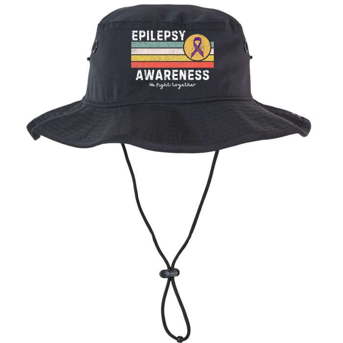 Vintage Epilepsy Awareness Legacy Cool Fit Booney Bucket Hat