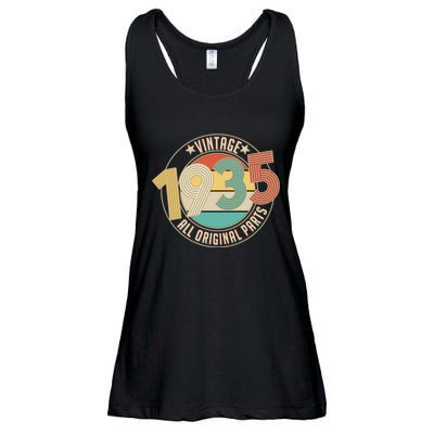 Vintage Emblem All Original Parts 1935 90th Birthday Ladies Essential Flowy Tank