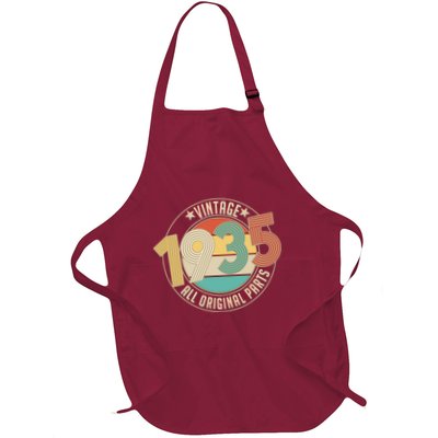 Vintage Emblem All Original Parts 1935 90th Birthday Apron