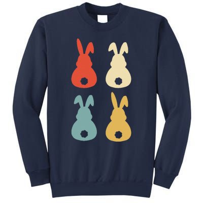 Vintage Easter Bunny Retro Gift Idea Sweatshirt