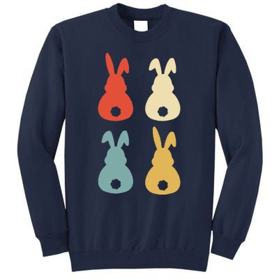 Vintage Easter Bunny Retro Gift Idea Tall Sweatshirt