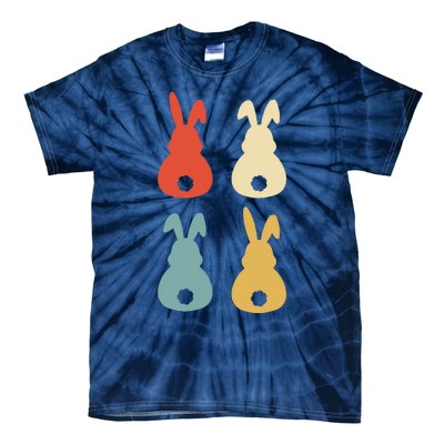 Vintage Easter Bunny Retro Gift Idea Tie-Dye T-Shirt