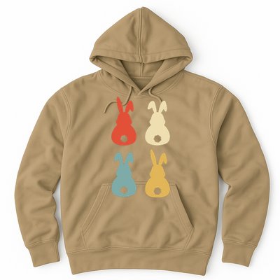 Vintage Easter Bunny Retro Gift Idea Hoodie