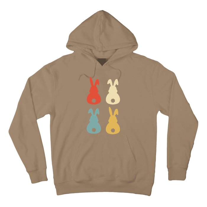 Vintage Easter Bunny Retro Gift Idea Hoodie